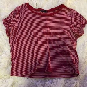 Truly Madly Deeply striped crop top